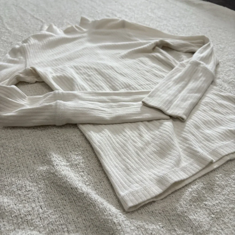 Intimately‎ Free People Knit Mock Neck Long Sleeve Top Sz XS